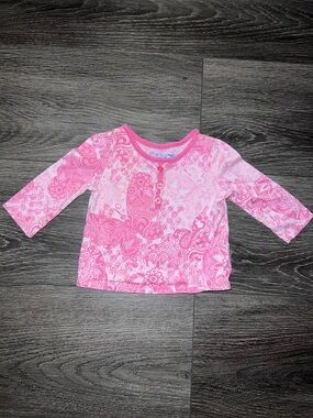 THE CHILDRENS PLACE Baby Girls 3 Button Floral Top